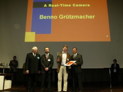 Preis-Überreichung Benno Grützmacher